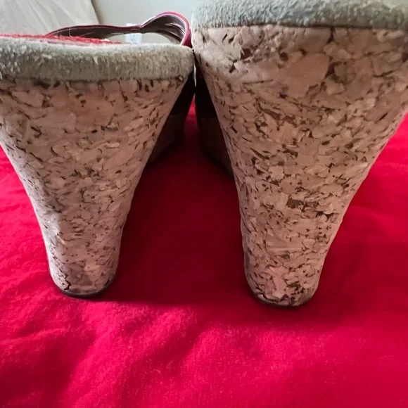 Steve Madden Red cheetah wedges - Picture 6 of 6